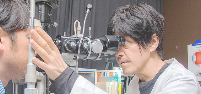 眼底検査に力を入れてます